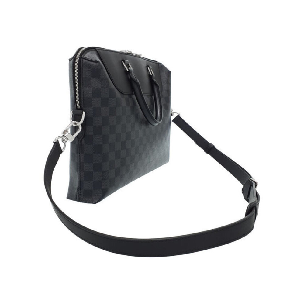 Louis Vuitton Business PDJ Document Damier Porte Bag Jour Graphite Black NM